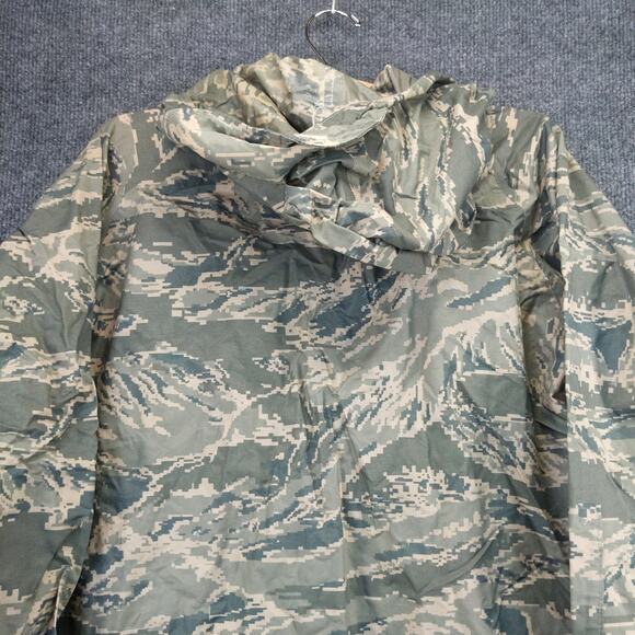 U.S. Army Improved Rainsuit Parka Jacket Mens Size M Green Digital Camo - Picture 9 of 15